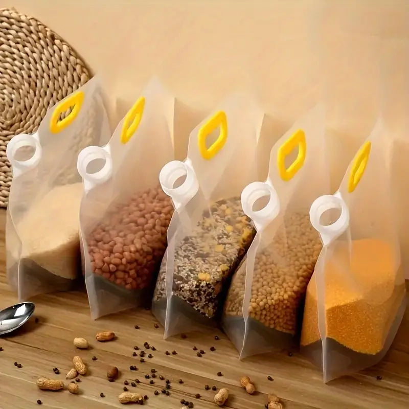 Reusable Moisture-Proof Vacuum Sealed Suction Bag 2 Pcs (1 L) Pack