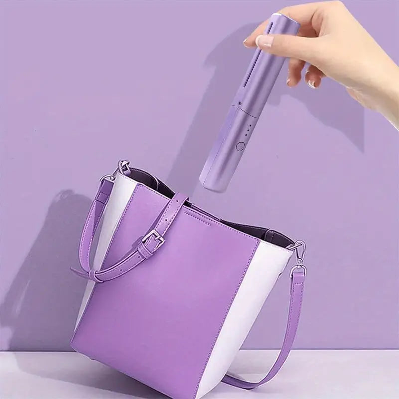 Mini Hair Comb Straightener