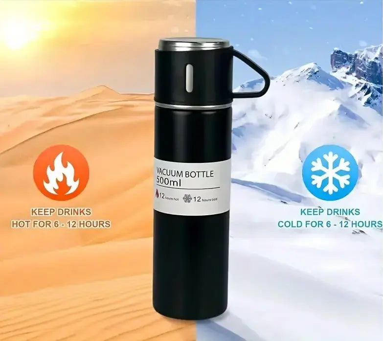 Vacuum Flask Travel Water Bottle (500ml)