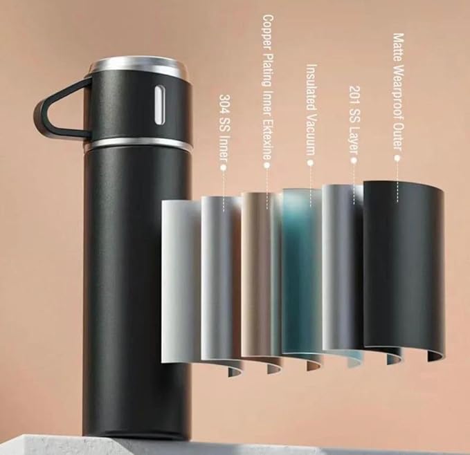 Vacuum Flask Travel Water Bottle (500ml)