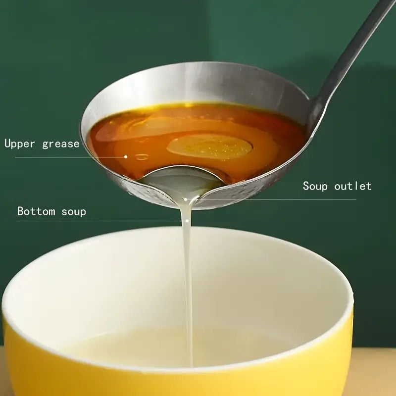 Stainless Steel Oil Soup Separator Spoon