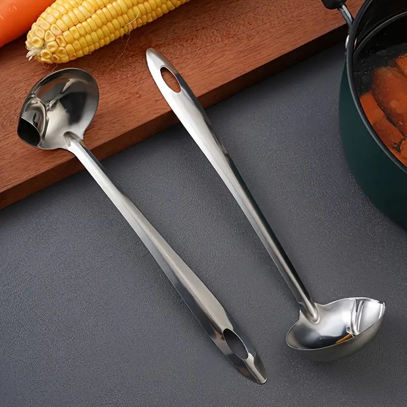 Stainless Steel Oil Soup Separator Spoon