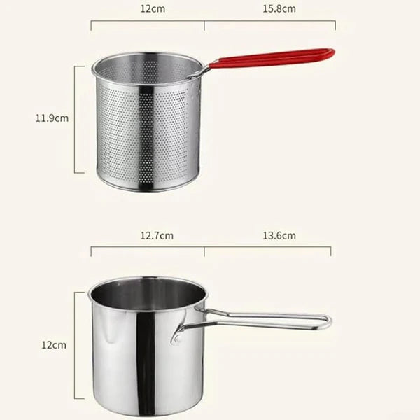 Mini Deep Fryer Pot