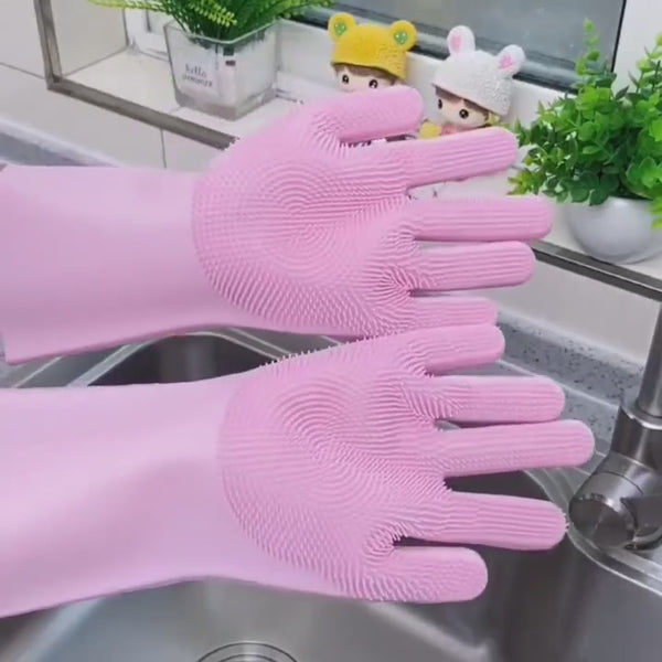 Magic Silicone Cleaning Gloves